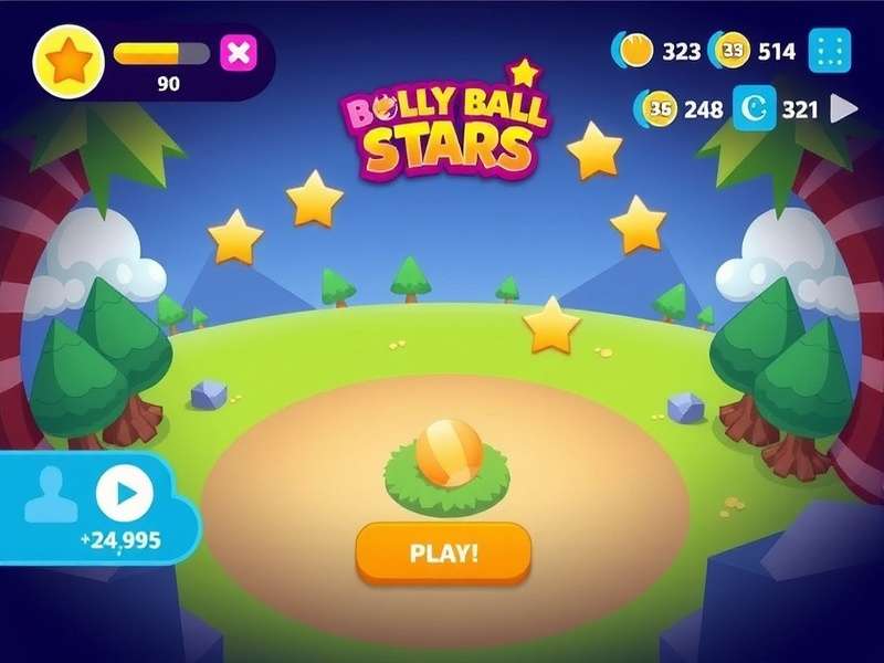 Bolly Ball Stars Gameplay Screen